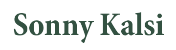 Sonny Kalsi's Official Website Logo